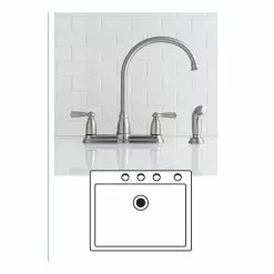 In Stock Hardwarestore Delivery Banbury High-Arc 2-Handle Standard Kitchen Faucet With Side Sprayer In Spot Resist Stainless -Bath and Faucet shop 86d9e934d95982eae332217120eaf5cb 1800x1800
