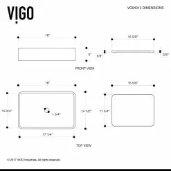 VIGO Jasmine Handmade Matte Stone Rectangle Vessel Bathroom Sink In Matte White -Bath and Faucet shop 8746303b28ecd5f36828f9a5917b6626 1800x1800