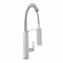 In Stock Hardwarestore Delivery Eurocube Single-Handle Pull-Down Sprayer Kitchen Faucet In StarLight Chrome -Bath and Faucet shop 87e8694ebbeef253193cb4c80a50ddbb 1800x1800