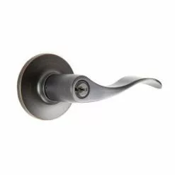 Hardwarestoredelivery Gatehouse Olivia Antique Bronze Universal Keyed Entry Door Handle