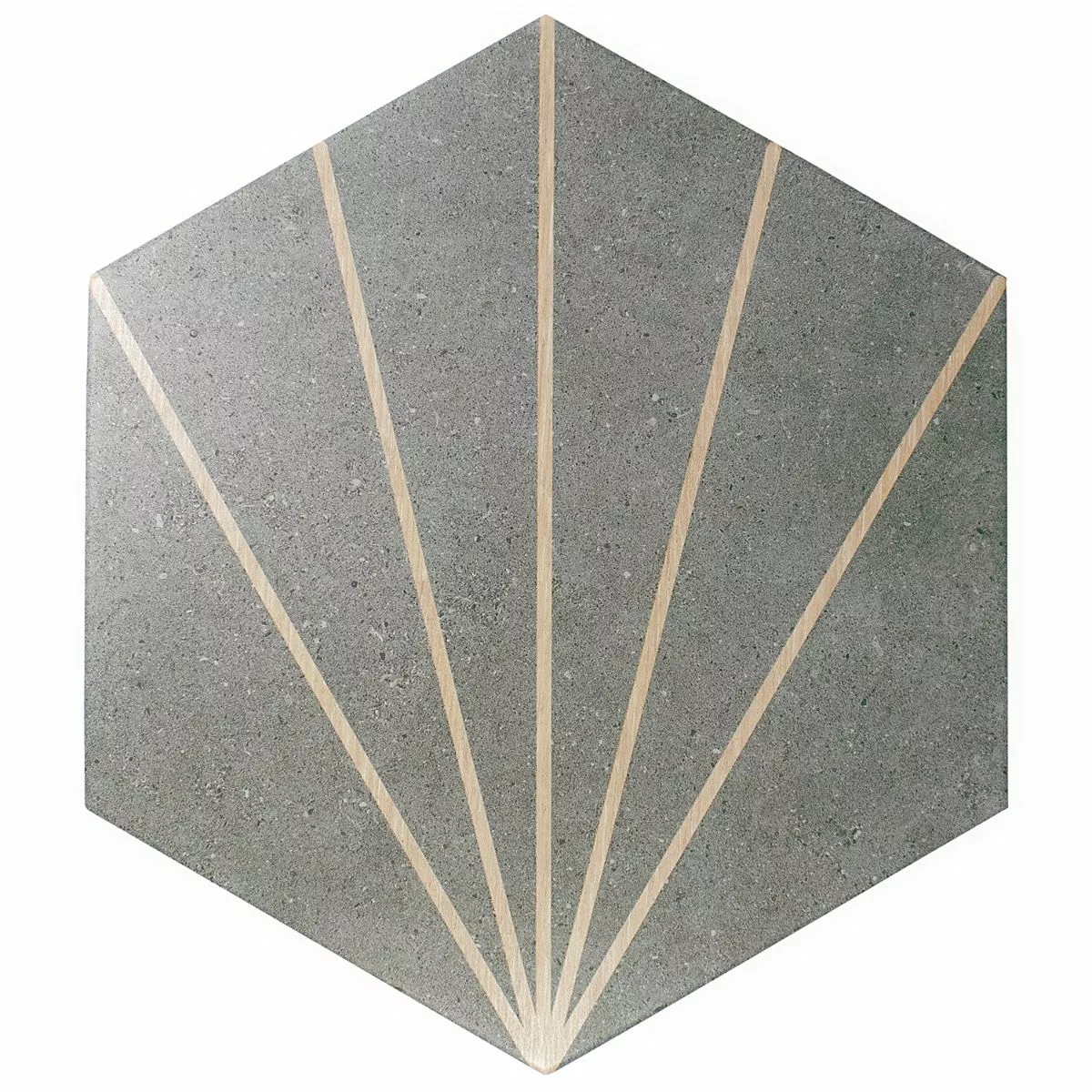 Bond Tile Arbor Hex Graphite Beams 12.5" Matte Porcelain Floor And Wall Tile (11 Pieces 10.51 Sq. Ft. / Case) 7 Bond Tile Arbor Hex Graphite Beams 12.5" Matte Porcelain Floor And Wall Tile (11 Pieces 10.51 Sq. Ft. / Case) - Image 5