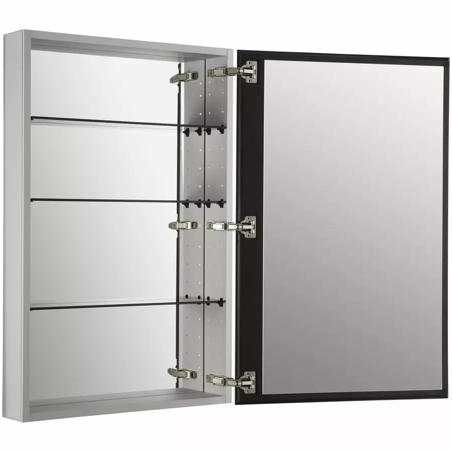 KOHLER Catalan 24.125-in X 36-in Rectangle Surface/Recessed Mirrored Medicine Cabinet 6 KOHLER Catalan 24.125-in X 36-in Rectangle Surface/Recessed Mirrored Medicine Cabinet - Image 4