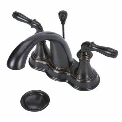 KOHLER Devonshire Oil-Rubbed Bronze 2-Handle 4-in Centerset WaterSense Bathroom Sink Faucet With Drain 9 KOHLER Devonshire Oil-Rubbed Bronze 2-Handle 4-in Centerset WaterSense Bathroom Sink Faucet With Drain -Bath and Faucet shop 885612060068 16510783 1800x1800