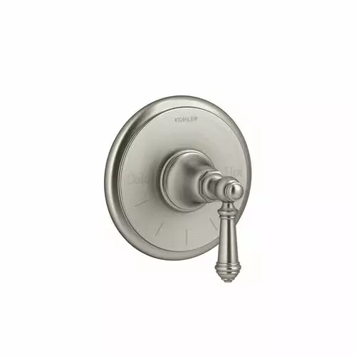 KOHLER Vibrant Brushed Nickel Lever Shower Handle 3 KOHLER Vibrant Brushed Nickel Lever Shower Handle