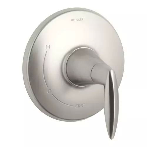 KOHLER Vibrant Brushed Nickel Lever Shower Handle 3 KOHLER Vibrant Brushed Nickel Lever Shower Handle