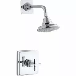 KOHLER Pinstripe Polished Chrome 1-Handle Bathtub And Shower Faucet -Bath and Faucet shop 885612380166xl 1800x1800