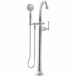 Valspar KOHLER Kelston 1-Handle Freestanding Bathtub Faucet With Hand Shower