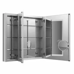 KOHLER Verdera 40-in X 30-in Rectangle Recessed Mirrored Medicine Cabinet 7 KOHLER Verdera 40-in X 30-in Rectangle Recessed Mirrored Medicine Cabinet -Bath and Faucet shop 885612500687xl 1800x1800