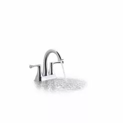 KOHLER Lilyfield Brushed Nickel 2-Handle 4-in Centerset WaterSense Bathroom Sink Faucet With Drain 31 KOHLER Lilyfield Brushed Nickel 2-Handle 4-in Centerset WaterSense Bathroom Sink Faucet With Drain -Bath and Faucet shop 885612574626 08550006 1800x1800