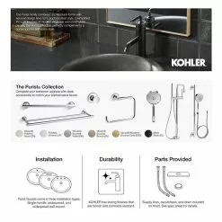 KOHLER Purist Polished Chrome 1-Handle Bathtub And Shower Faucet 9 KOHLER Purist Polished Chrome 1-Handle Bathtub And Shower Faucet -Bath and Faucet shop 885612667304 14244348 1800x1800