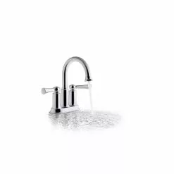 KOHLER Aderlee Polished Chrome 2-Handle 4-in Centerset WaterSense Bathroom Sink Faucet With Drain -Bath and Faucet shop 885612705488 10748952 1800x1800