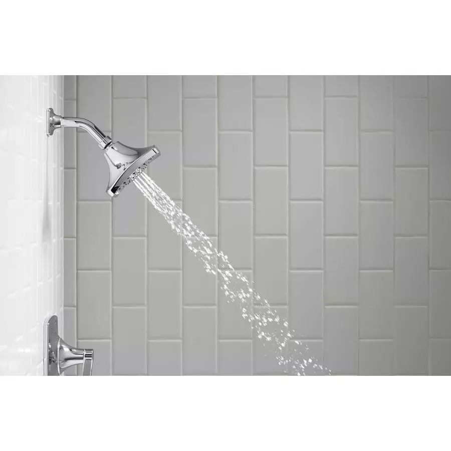 KOHLER Maxton Polished Chrome 3-Spray Shower Head 1.8-GPM (6.8-LPM) 4 KOHLER Maxton Polished Chrome 3-Spray Shower Head 1.8-GPM (6.8-LPM) - Image 2