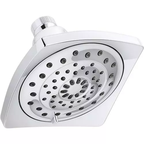 KOHLER Maxton Polished Chrome 3-Spray Shower Head 1.8-GPM (6.8-LPM) 9 KOHLER Maxton Polished Chrome 3-Spray Shower Head 1.8-GPM (6.8-LPM) - Image 7
