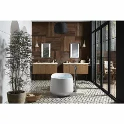 KOHLER Verdera 20-in X 30-in Rectangle Surface/Recessed Mirrored Medicine Cabinet With Outlet And Lights 18 KOHLER Verdera 20-in X 30-in Rectangle Surface/Recessed Mirrored Medicine Cabinet With Outlet And Lights -Bath and Faucet shop 885612733603 10711611 1800x1800