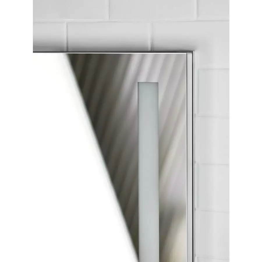 KOHLER Verdera 20-in X 30-in Rectangle Surface/Recessed Mirrored Medicine Cabinet With Outlet And Lights 8 KOHLER Verdera 20-in X 30-in Rectangle Surface/Recessed Mirrored Medicine Cabinet With Outlet And Lights - Image 6