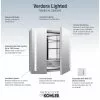 KOHLER Verdera 34-in X 30-in Rectangle Surface/Recessed Mirrored Medicine Cabinet With Outlet And Lights