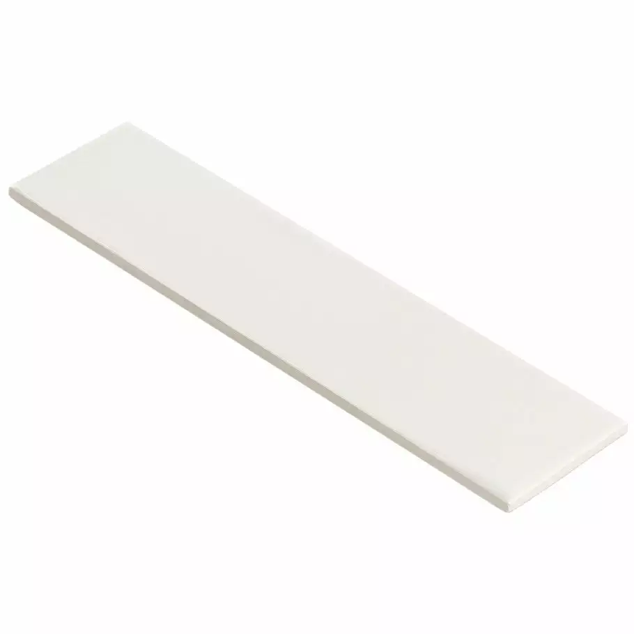 Bond Tile Midland Vanilla 3 In. X 12 In. Glazed Ceramic Subway Tile Sample 4 Bond Tile Midland Vanilla 3 In. X 12 In. Glazed Ceramic Subway Tile Sample - Image 2