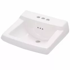 American Standard Comrade Wall-Mounted Bathroom Sink For Wall Hanger In White -Bath and Faucet shop 89c95a7b26055ab82cbfa4c7741a6f45 1800x1800