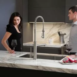 In Stock Hardwarestore Delivery Artec Pro Single-Handle Pull-Down Sprayer Kitchen Faucet With Pot Filler In Matte Black/Black Stainless Steel -Bath and Faucet shop 8a913ea78d57af0333086e365a8a8bec 0c1f9446 2bfb 46ef 85c7 9992689042f0 1800x1800