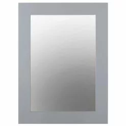 In Stock Hardwarestore Delivery 22 In. W X 30 In. H Framed Rectangular Bathroom Vanity Mirror In Dark Charcoal -Bath and Faucet shop 8b29d39b6ea93699d84a9cad1e56f4c7 1800x1800