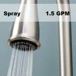 In Stock Hardwarestore Delivery Kaden Single-Handle Pull-Down Sprayer Kitchen Faucet With Reflex And Power Clean In Chrome -Bath and Faucet shop 8b5bb09d73efa8e60fad2d15f60bcac5 1800x1800