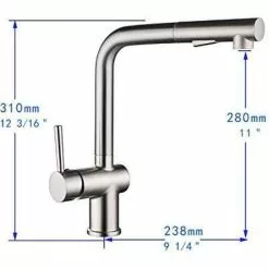 In Stock Hardwarestore Delivery Single-Handle Pull Out Sprayer Kitchen Faucet In Polished Chrome -Bath and Faucet shop 8b671a270334b19b87058ff91efb3a49 1800x1800