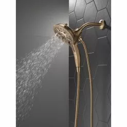 In Stock Hardwarestore Delivery In2ition 5-Spray 6.06 In. Wall Mount Dual Shower Heads With H2Okinetic Technology In Champagne Bronze 30 In Stock Hardwarestore Delivery In2ition 5-Spray 6.06 In. Wall Mount Dual Shower Heads With H2Okinetic Technology In Champagne Bronze -Bath and Faucet shop 8d3938854fc0e3cfa479d9864a168561 1800x1800