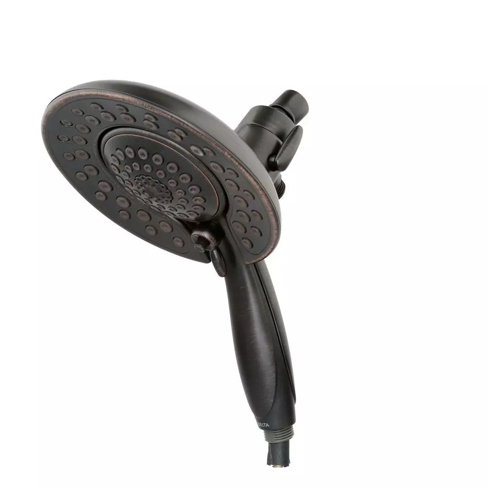 In Stock Hardwarestore Delivery In2ition Two-in-One 5-Spray 6.8 In. Dual Wall Mount Fixed And Handheld Shower Head In Venetian Bronze 10 In Stock Hardwarestore Delivery In2ition Two-in-One 5-Spray 6.8 In. Dual Wall Mount Fixed And Handheld Shower Head In Venetian Bronze - Image 8