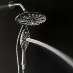 In Stock Hardwarestore Delivery 4-Spray 11 In. Oval Dual Showerhead And Handheld Showerhead In Oil-Rubbed Bronze 16 In Stock Hardwarestore Delivery 4-Spray 11 In. Oval Dual Showerhead And Handheld Showerhead In Oil-Rubbed Bronze -Bath and Faucet shop 8f11d85d6678429898e1c004092d9385 1800x1800