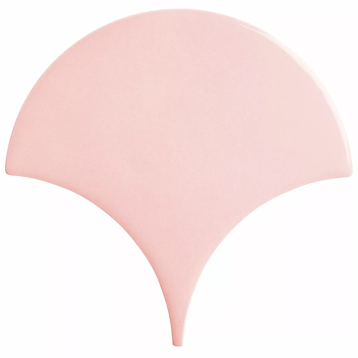 Bond Tile Riptide Rose 2.44 In. X 5 In. Fish Scale Polished Ceramic Wall Tile (48 Pieces 4.06 Sq. Ft. / Case) 11 Bond Tile Riptide Rose 2.44 In. X 5 In. Fish Scale Polished Ceramic Wall Tile (48 Pieces 4.06 Sq. Ft. / Case) - Image 9