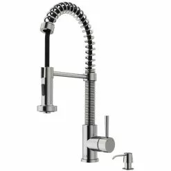 In Stock Hardwarestore Delivery Edison Single-Handle Pull-Down Sprayer Kitchen Faucet With Soap Dispenser In Matte Black 14 In Stock Hardwarestore Delivery Edison Single-Handle Pull-Down Sprayer Kitchen Faucet With Soap Dispenser In Matte Black -Bath and Faucet shop 90534d01c7b47aaa39f65eb8a6fe0855 1800x1800