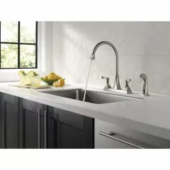 In Stock Hardwarestore Delivery Everly 2-Handle Standard Kitchen Faucet With Spray In Stainless 9 In Stock Hardwarestore Delivery Everly 2-Handle Standard Kitchen Faucet With Spray In Stainless -Bath and Faucet shop 908c15654978b01da5edbadf0ef6d87a 1800x1800