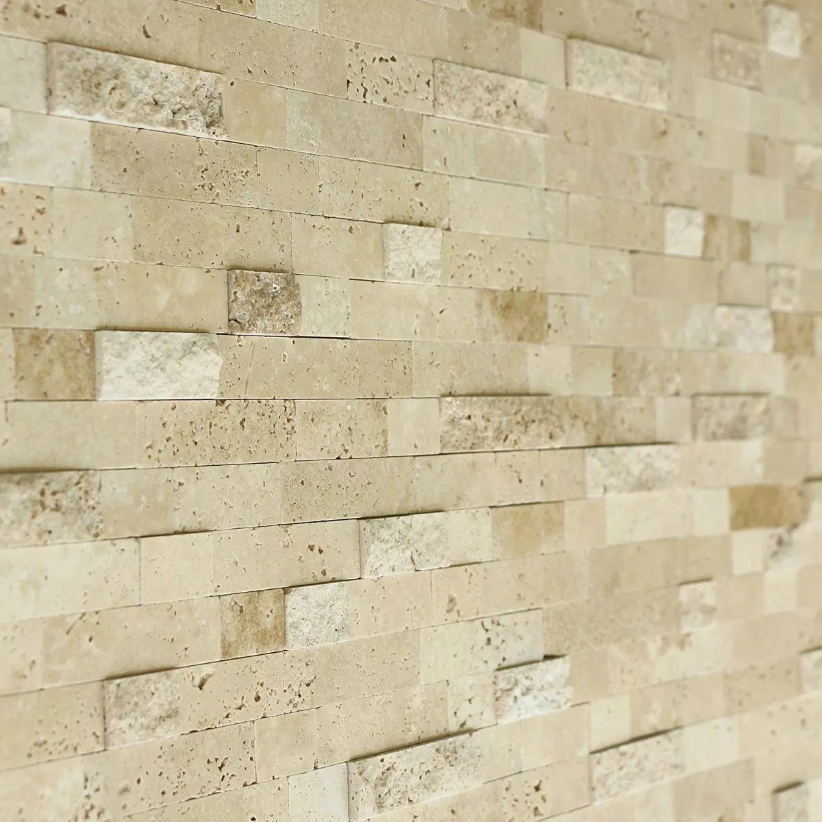 Bond Tile Easy Luxe Brick Crema 10.82 In. X 11.8 In. Marble Peel And Stick Tile (0.88 Sq. Ft. / Sheet) 5 Bond Tile Easy Luxe Brick Crema 10.82 In. X 11.8 In. Marble Peel And Stick Tile (0.88 Sq. Ft. / Sheet) - Image 3