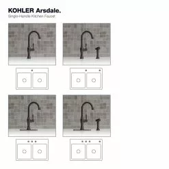 In Stock Hardwarestore Delivery Arsdale Single-Handle Standard Kitchen Faucet With Swing Spout And Sidespray In Oil-Rubbed Bronze -Bath and Faucet shop 92f60ea8da94be5a37f03eb04648a53e 1800x1800