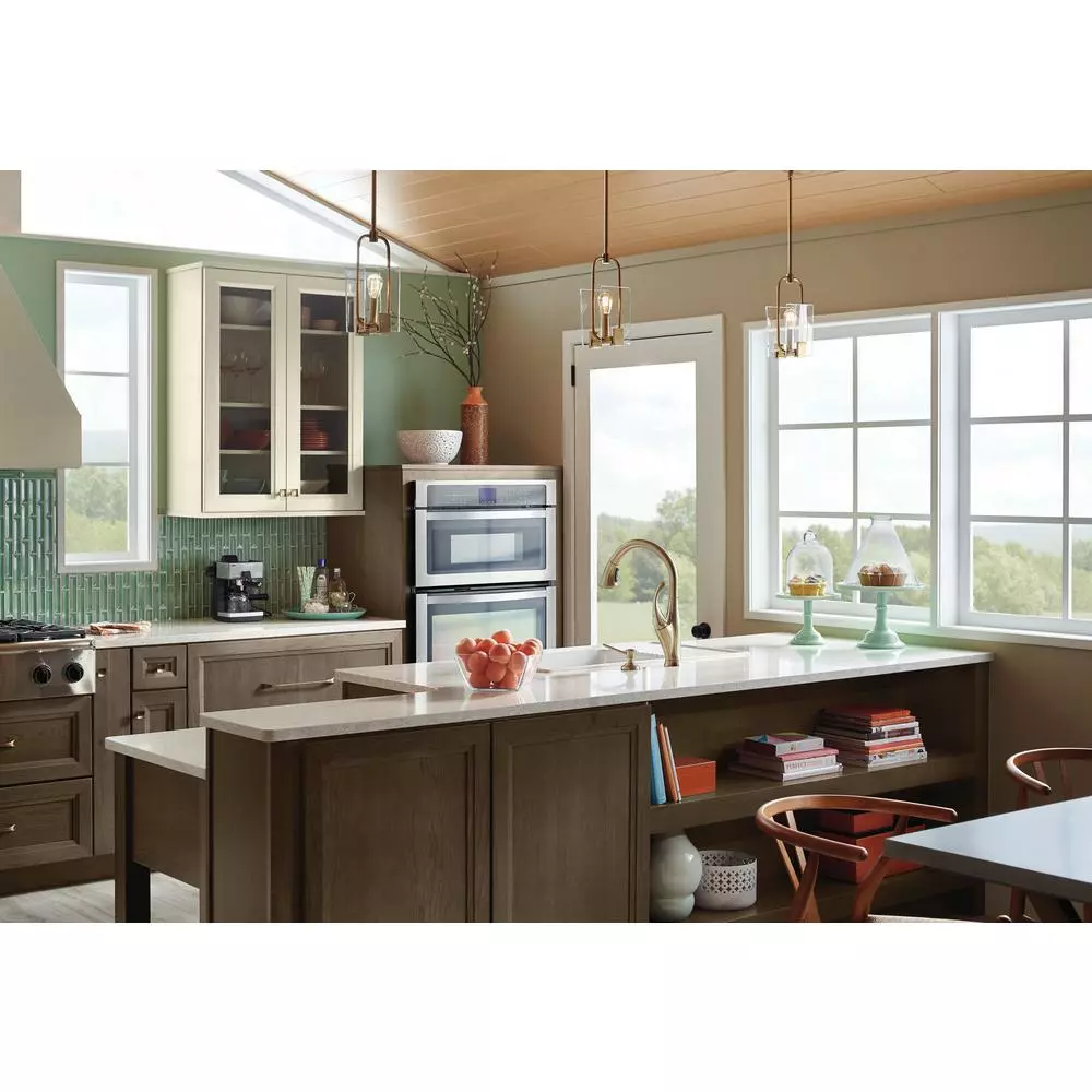 In Stock Hardwarestore Delivery Addison Single-Handle Pull-Down Sprayer Kitchen Faucet With MagnaTite Docking In Champagne Bronze 6 In Stock Hardwarestore Delivery Addison Single-Handle Pull-Down Sprayer Kitchen Faucet With MagnaTite Docking In Champagne Bronze - Image 4