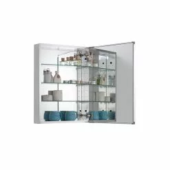 In Stock Hardwarestore Delivery 20 In. X 26 In. Recessed Or Surface-Mount Bathroom Medicine Cabinet With Beveled Mirror In Silver 12 In Stock Hardwarestore Delivery 20 In. X 26 In. Recessed Or Surface-Mount Bathroom Medicine Cabinet With Beveled Mirror In Silver -Bath and Faucet shop 94cb5b33f7e04227a9b123312016985a 1800x1800