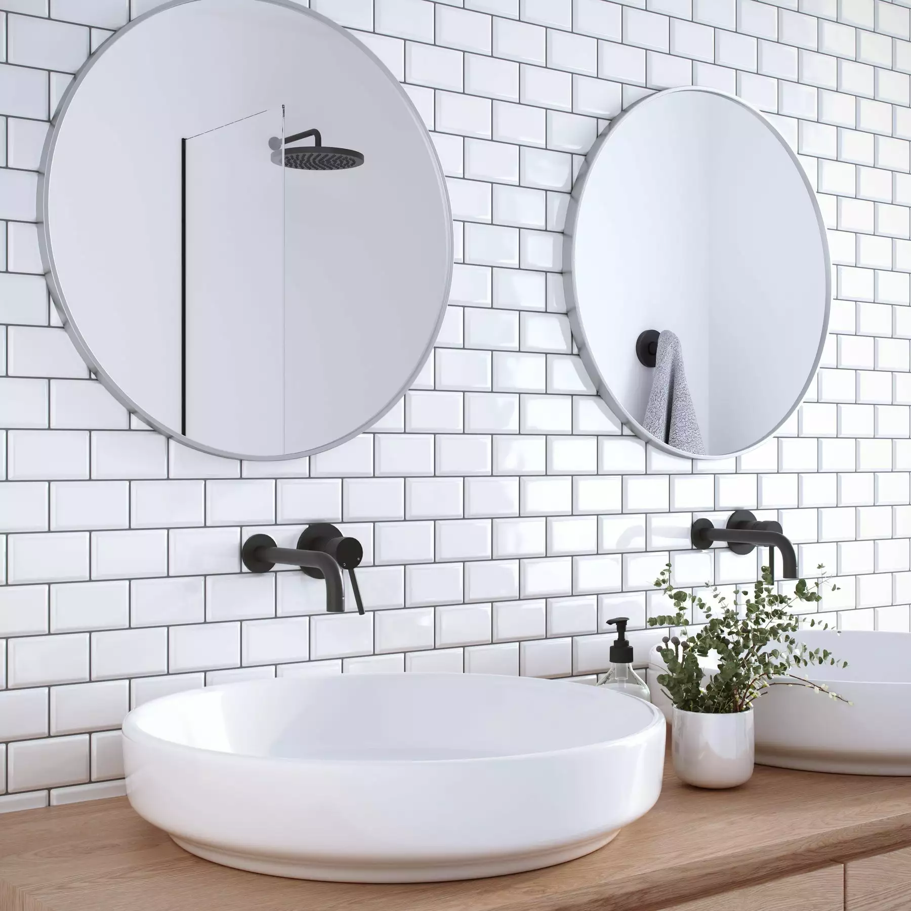 Crystiles 12"x12" Subway White Vinyl Peel And Stick Backsplash Tile, Pro Series Thicker Version, 4-Sheet Pack 9 Crystiles 12"x12" Subway White Vinyl Peel And Stick Backsplash Tile, Pro Series Thicker Version, 4-Sheet Pack - Image 7