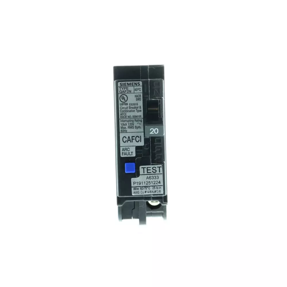 In Stock Hardwarestore Delivery 20 Amp 1-Pole Combination Type AFCI Plug-On Neutral Circuit Breaker 3 In Stock Hardwarestore Delivery 20 Amp 1-Pole Combination Type AFCI Plug-On Neutral Circuit Breaker
