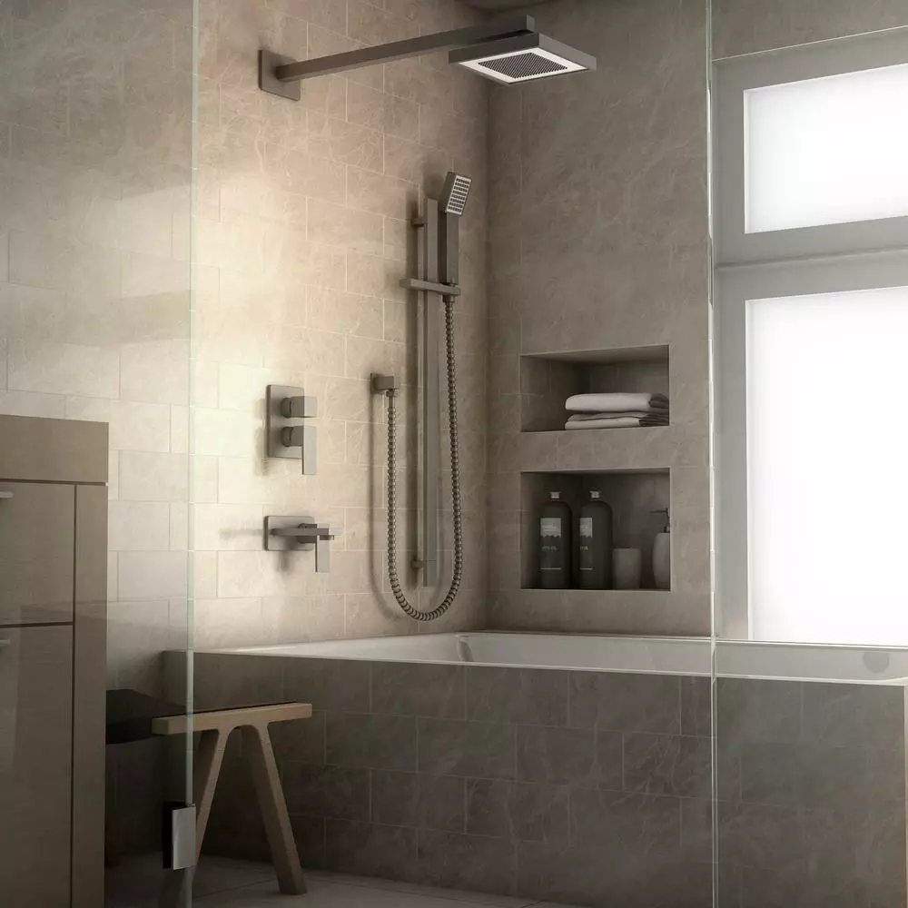In Stock Hardwarestore Delivery ZLINE Bliss Shower System In Gun Metal (BLS-SHS-GM) 4 In Stock Hardwarestore Delivery ZLINE Bliss Shower System In Gun Metal (BLS-SHS-GM) - Image 2