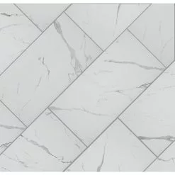 Florida Tile Home Collection Carrara Matte Rectified 12 In. X 24 In. Porcelain Floor And Wall Tile (13.3 Sq. Ft. /case) -Bath and Faucet shop 9a353a61e08e151c545c716a346b096e 1800x1800