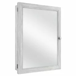 In Stock Hardwarestore Delivery 20 In. X 26 In. Recessed Or Surface Mount Framed Medicine Cabinet In Gray -Bath and Faucet shop 9ca7684ebf1ccbcbfb3e3887751a05b7 1800x1800