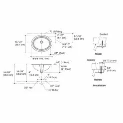 KOHLER Devonshire 16-7/8 In. Vitreous China Undermount Bathroom Sink In White With Overflow Drain -Bath and Faucet shop 9d73e3bfefedfb5d703fd7c826de6e6e 1c09c0de 77e9 4a3f 88a2 66374ff35736 1800x1800