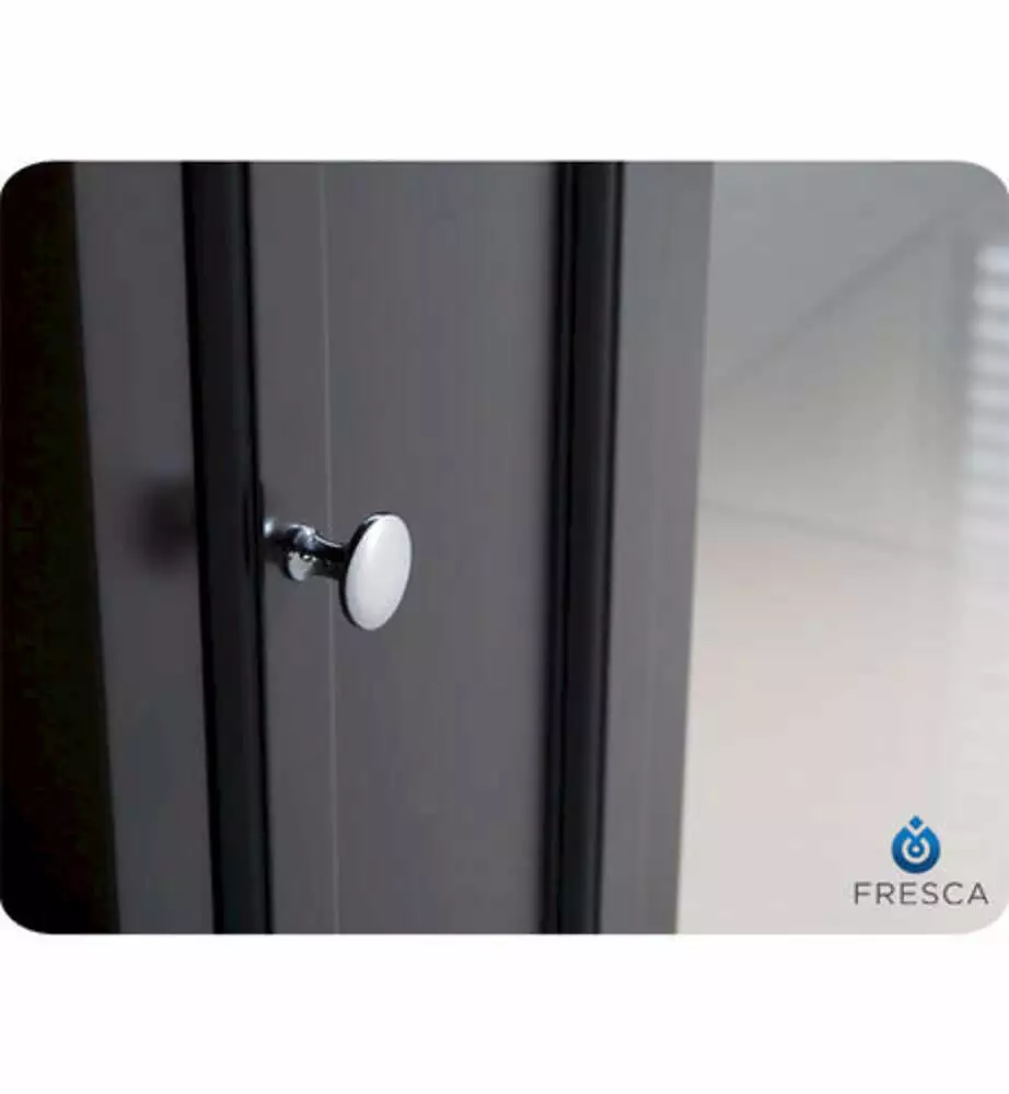 Fresca Oxford 14"W X 16"D X 68"H Espresso Linen Cabinet 9 Fresca Oxford 14"W X 16"D X 68"H Espresso Linen Cabinet - Image 7