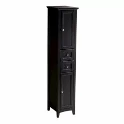 Fresca Oxford 14"W X 16"D X 68"H Espresso Linen Cabinet