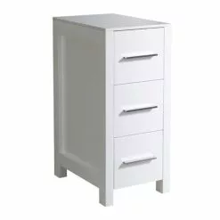 Fresca Torino 12"W X 18"D X 28"H White Linen Cabinet