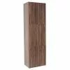 Fresca 18"W X 12"D X 59"H Walnut Linen Cabinet