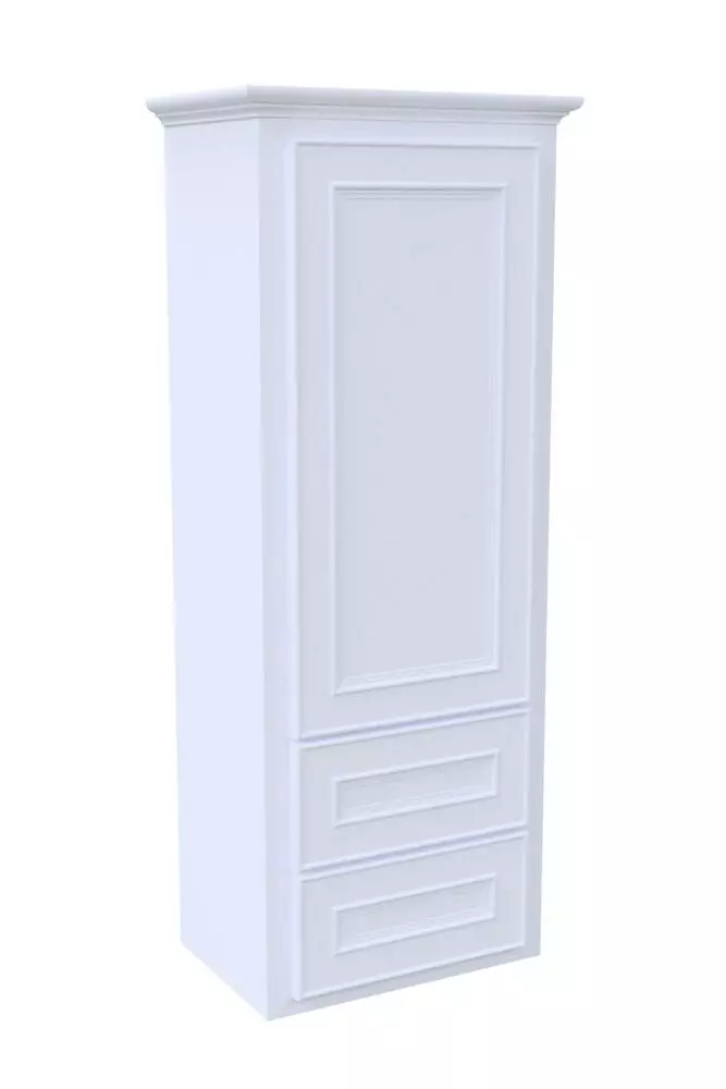 Briarwood Highpoint 18"W X 12"D X 48"H Birch Fog Bathroom Wall Cabinet (Hinge Left) 3 Briarwood Highpoint 18"W X 12"D X 48"H Birch Fog Bathroom Wall Cabinet (Hinge Left)