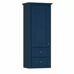 Briarwood Highpoint 18"W X 12"D X 48"H Birch Admiral Bathroom Wall Cabinet (Hinge Left)