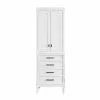 Avanity Madison 24"W X 16"D X 71"H White Linen Cabinet -Bath and Faucet shop MADISON LT24 WT 1800x1800
