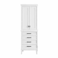 Avanity Madison 24"W X 16"D X 71"H White Linen Cabinet